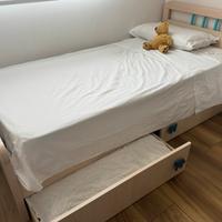 Letto, rete a doghe per camera ragazzi