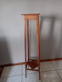 porta vaso in legno