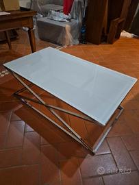 Tavolino in vetro