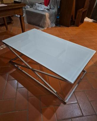 Tavolino in vetro