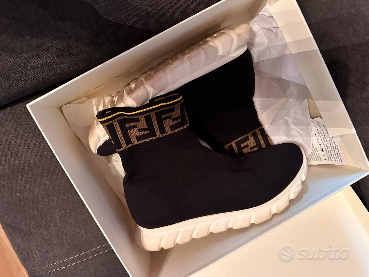 Fendi sock trainers on sale womens