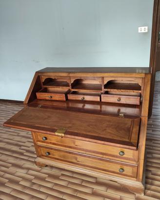 ribaltina in noce intarsiata