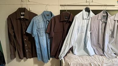 camice uomo assortite 18 pz