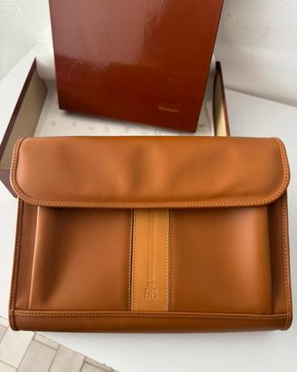 Beauty Case Uomo CASTELLI in Vera Pelle