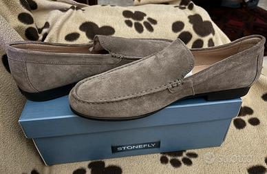 Stonefly mocassino uomo 43 pelle scamosciata
