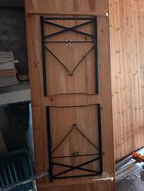 tavolo da birreria con 2 panche 
