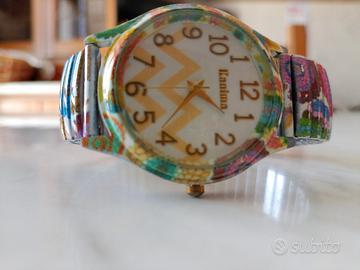 OROLOGIO CON CINTURINO ELASTICIZZATO 