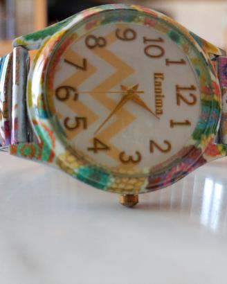 OROLOGIO CON CINTURINO ELASTICIZZATO 