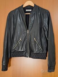 giacca donna NAF NAF in vera pelle 