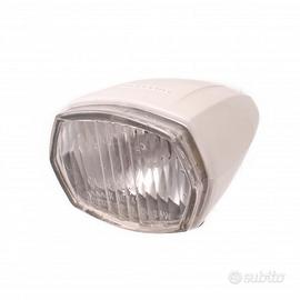 Faro anteriore bianco per bici epoca marca Superlu