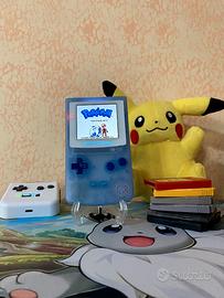 Gameboy color clear luminose Blue