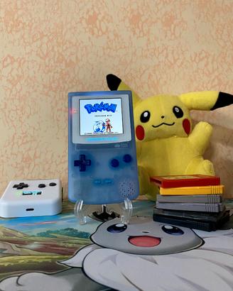 Gameboy color clear luminose Blue