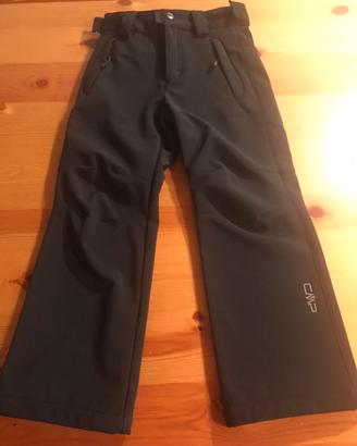 Pantaloni impermeabili invernali CMP neri bambino