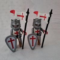 Playmobil Special 4670 2X cavaliere ordine crociat