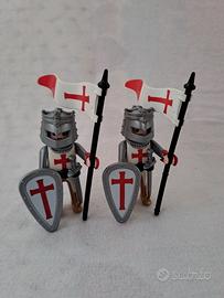 Playmobil Special 4670 2X cavaliere ordine crociat