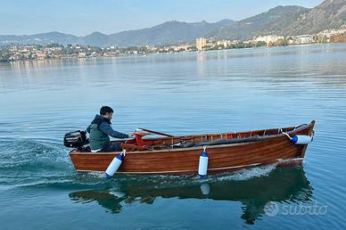 Lancia Archetti barca legno