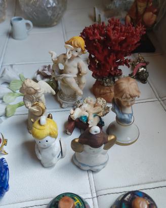 porcellana varia e candelabro
