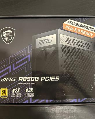 MSI MPG A850G PCIE5 Alimentatore 850W Full Modular