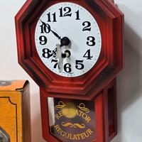 orologio vintage a pendolo carica a chiave