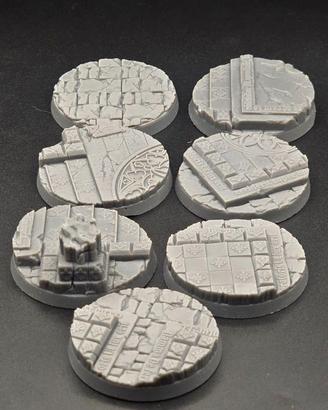 Set 7 Basette 40mm per Sisters of Temple
