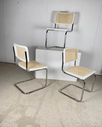 CESCA B32 4 Sedie in bianco by MDF ITALIA