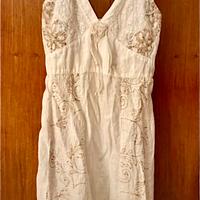 Completo in lino con blusa e pantaloni