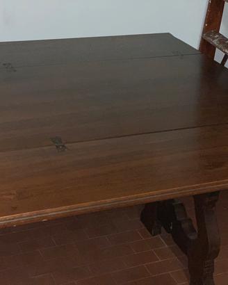 Tavolo consolle rettangolare apribile