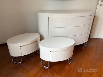 Cassettiera e comodini Misuraemme serie Nuba