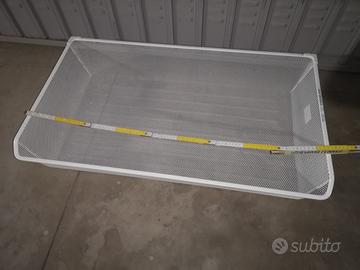 8 CESTE 95X55X15 FERRO LEGGERE IDEALI X BANCARELLE