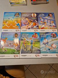 collana 6 libri sport  della Gazzetta dello sport