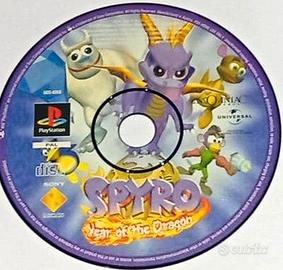 PS1 Spyro year of the dragon Solo disco