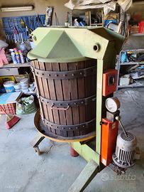 Torchio elettrico per uva
