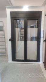 Porta finestra PVC/Avvolgibile/Zanzariera