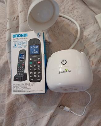 Telefono Brondi più lampada da tavolo 
