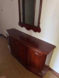 Credenza Fantoni con specchio coordinato