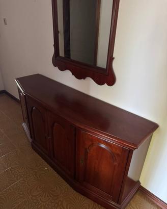 Credenza Fantoni con specchio coordinato