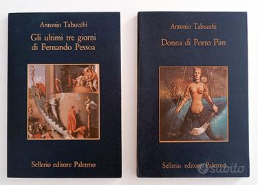2 libri, anche separatamente, di Antonio Tabucchi