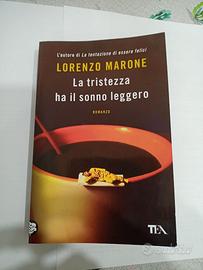 LIBRO-LA TRISTEZZA HA IL SONNO LEGGERO-L.MARONE