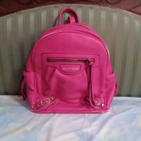 Zaino pelle rosa Enrico coveri donna ragazza