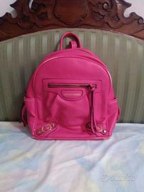 Zaino pelle rosa Enrico coveri donna ragazza