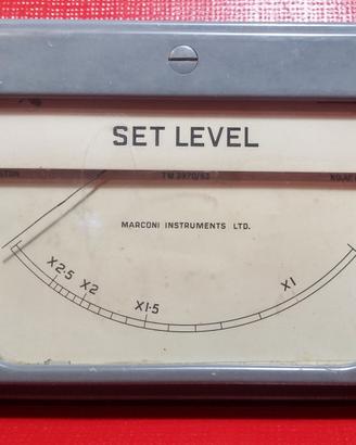 Bachelite  Microamperometro Marconi