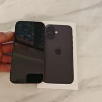 Iphone 16 256 gb nero con scatola e garanzia