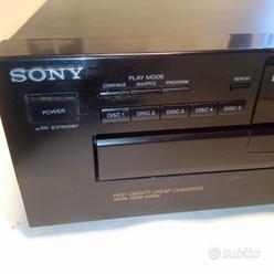 Lettore CD Sony CDP C345  			