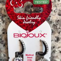 Orecchini in acciaio medicale