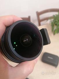 Sigma 8mm attacco canon + Nodal Ninja R10