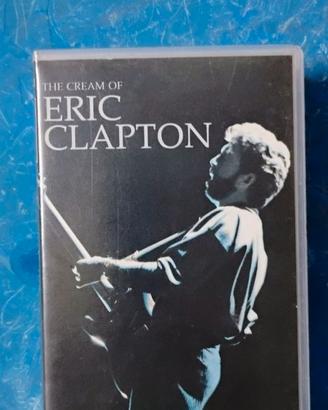 vhs film/documentario: the cream of eric clapton