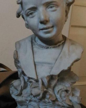 Ravenna, Attilio Maltoni, scultura in marmo