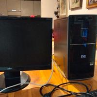 computer fisso server tastiera mouse 