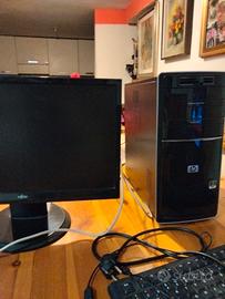 computer fisso server tastiera mouse 