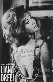 Foto autografata attrice Liana Orfei